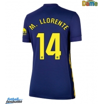 Atletico Madrid Marcos Llorente #14 Bortedrakt Dame 2025-26 Kortermet